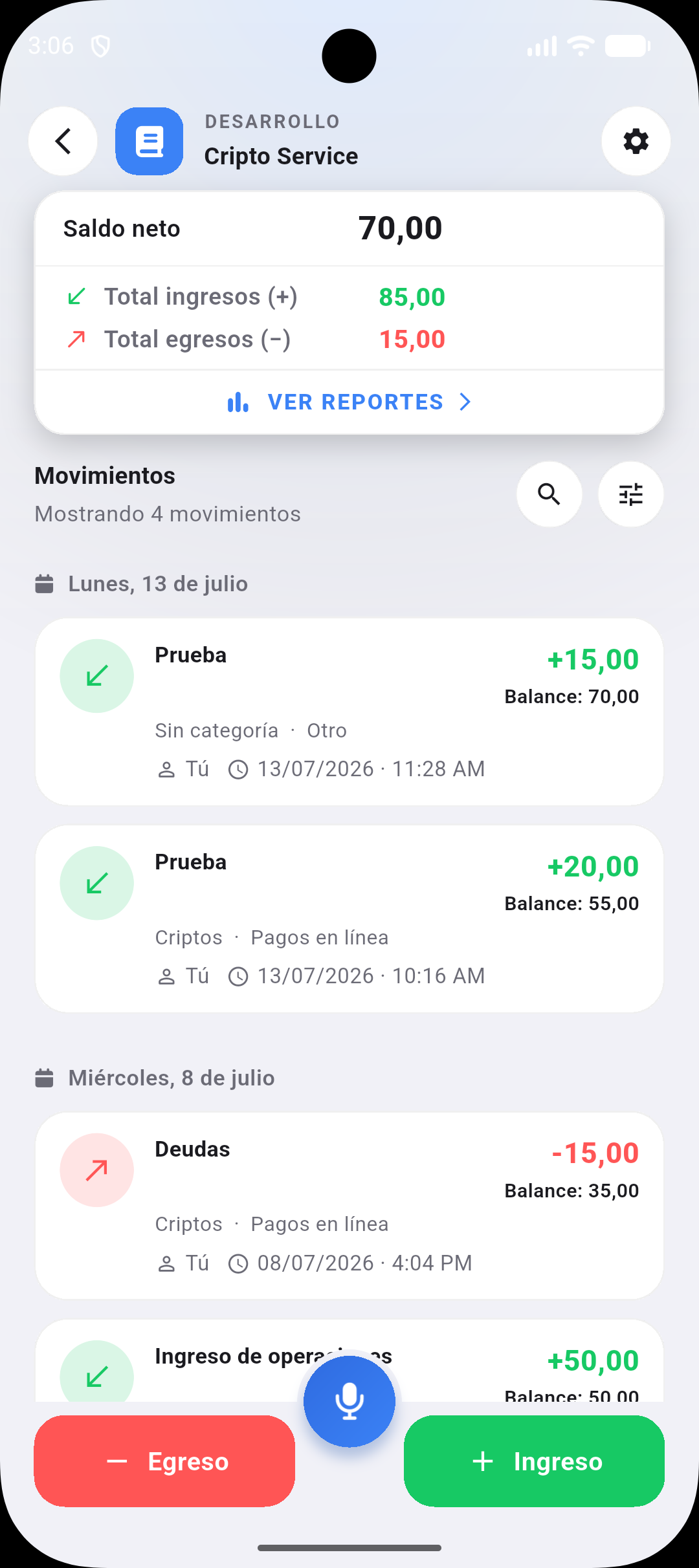 Movimientos